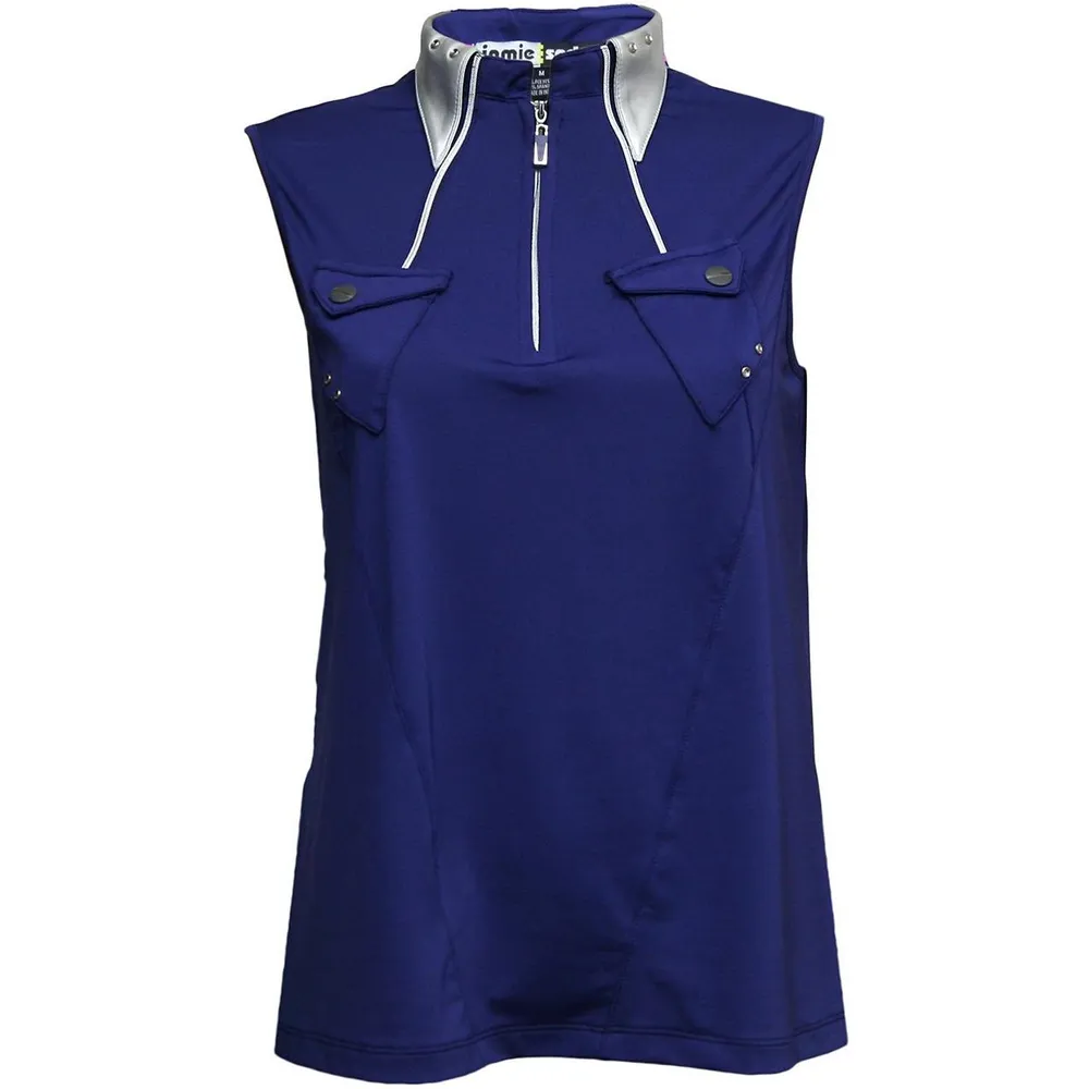 Women's Solid Sleeveless Top