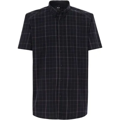 Men's Local SS Plaid Short Sleeve Polo