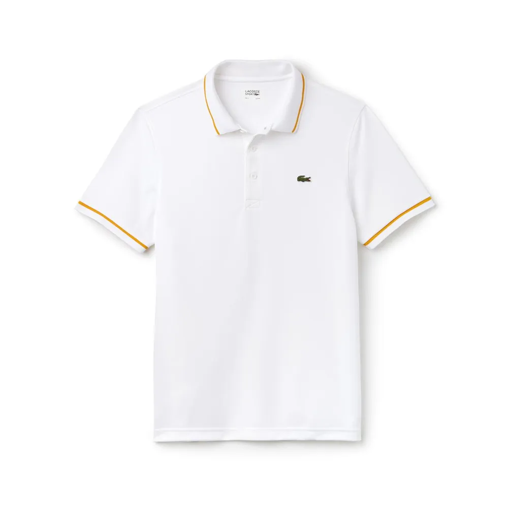 Men's Ultra-Dry Piping Pique Short Sleeve Polo