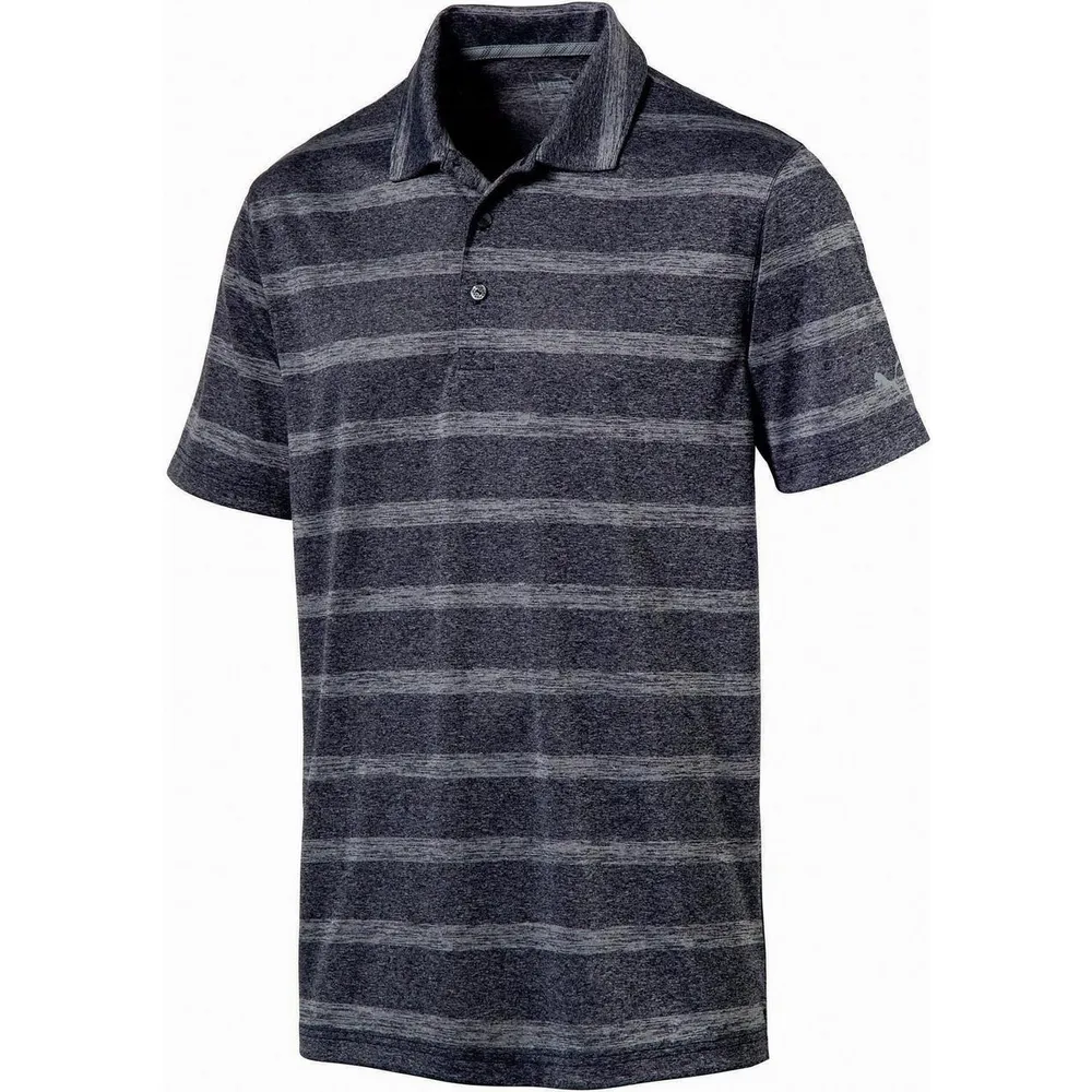 Men's Pounce Stripe Short Sleeve Polo