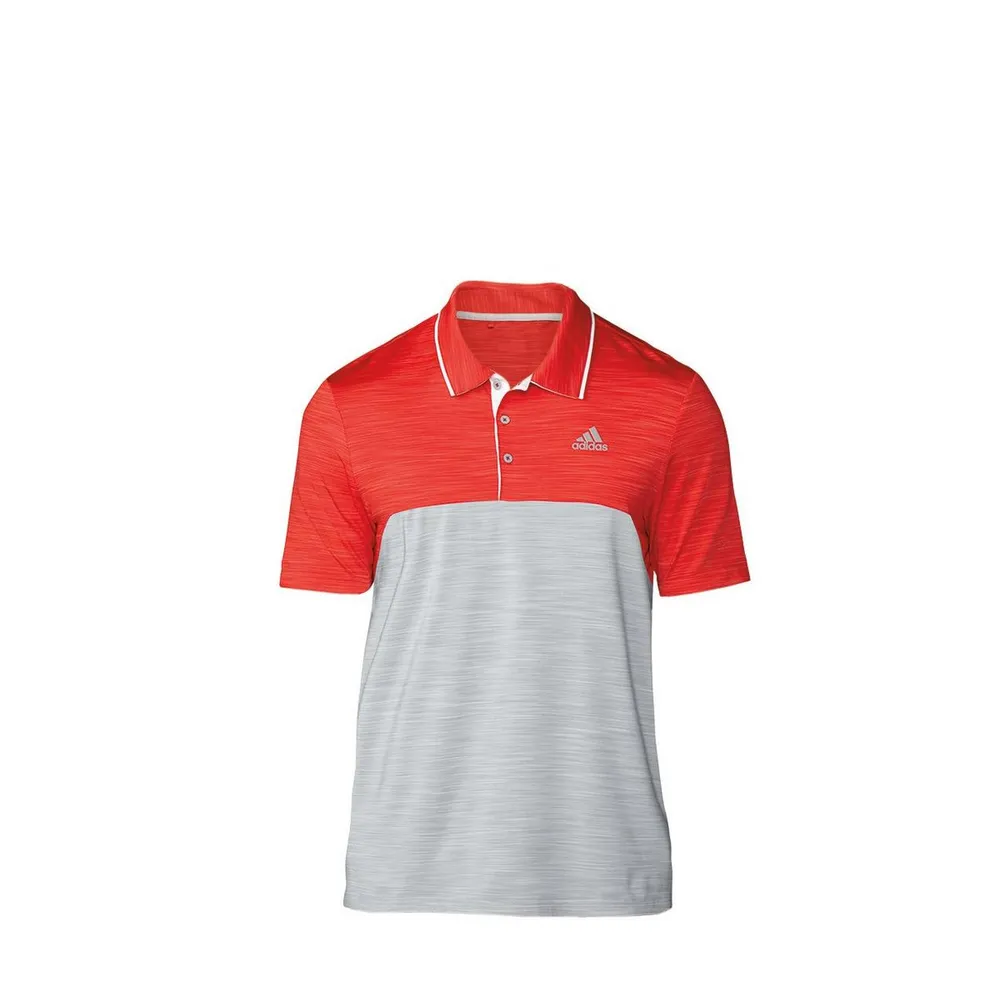 Men's Ultimate Heathered Short Sleeve Polo