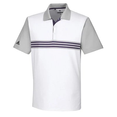 Men's Ultimate Engineered Stripe Short Sleeve Polo