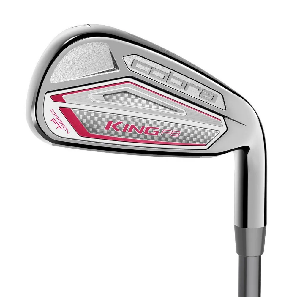 Women's King F8 5-PW, GW Iron Set with Graphite Shafts