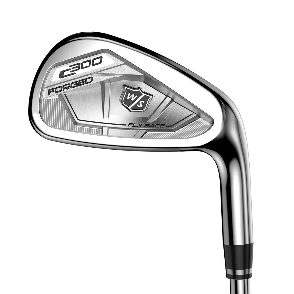 C300 Forged 4-PW, GW Iron Set with Steel Shafts