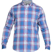 Men's Performance Plaid Woven Long Sleeve Shirt