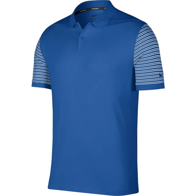 Classic Pique Stripe Short Sleeve Polo