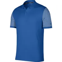 Men's Dry Pique Classic Stripe Short Sleeve Polo