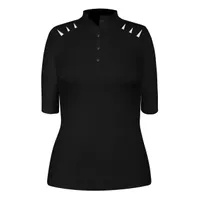 Womens GTP Mini Mock Polo