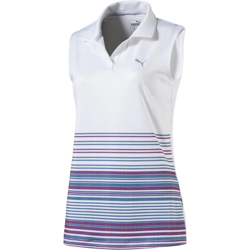 Women's Road Map Sleeveless Polo