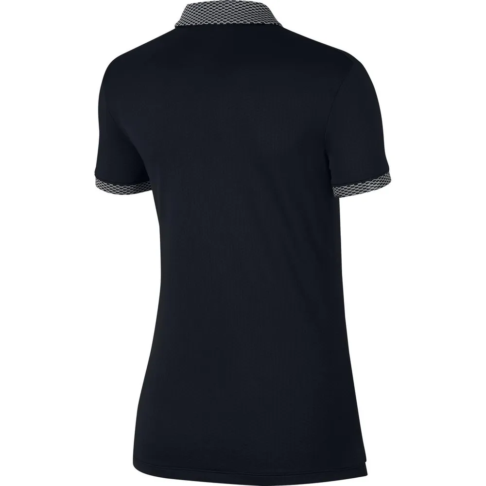 Womens Dri-Fit Textured SS Polo