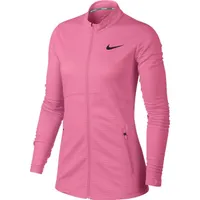 Womens Dri-Fit Full Zip Layering Long Sleeve Top