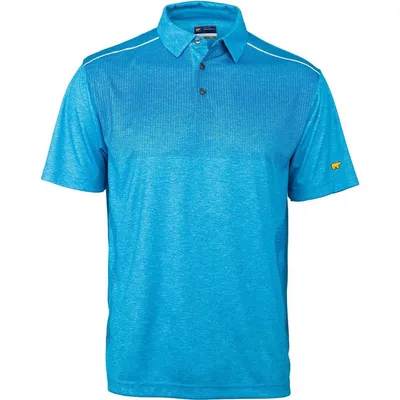 Men's Heathered Body Map Short Sleeve Polo