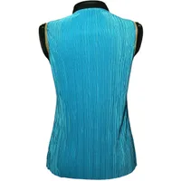 Womens Sleeveless Crunch Halter