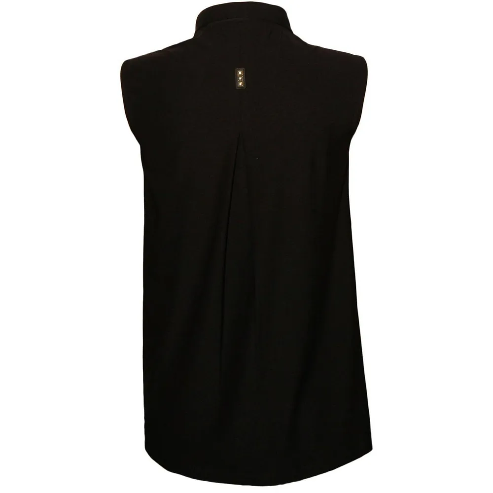 Womens Sleeveless Gleam Halter