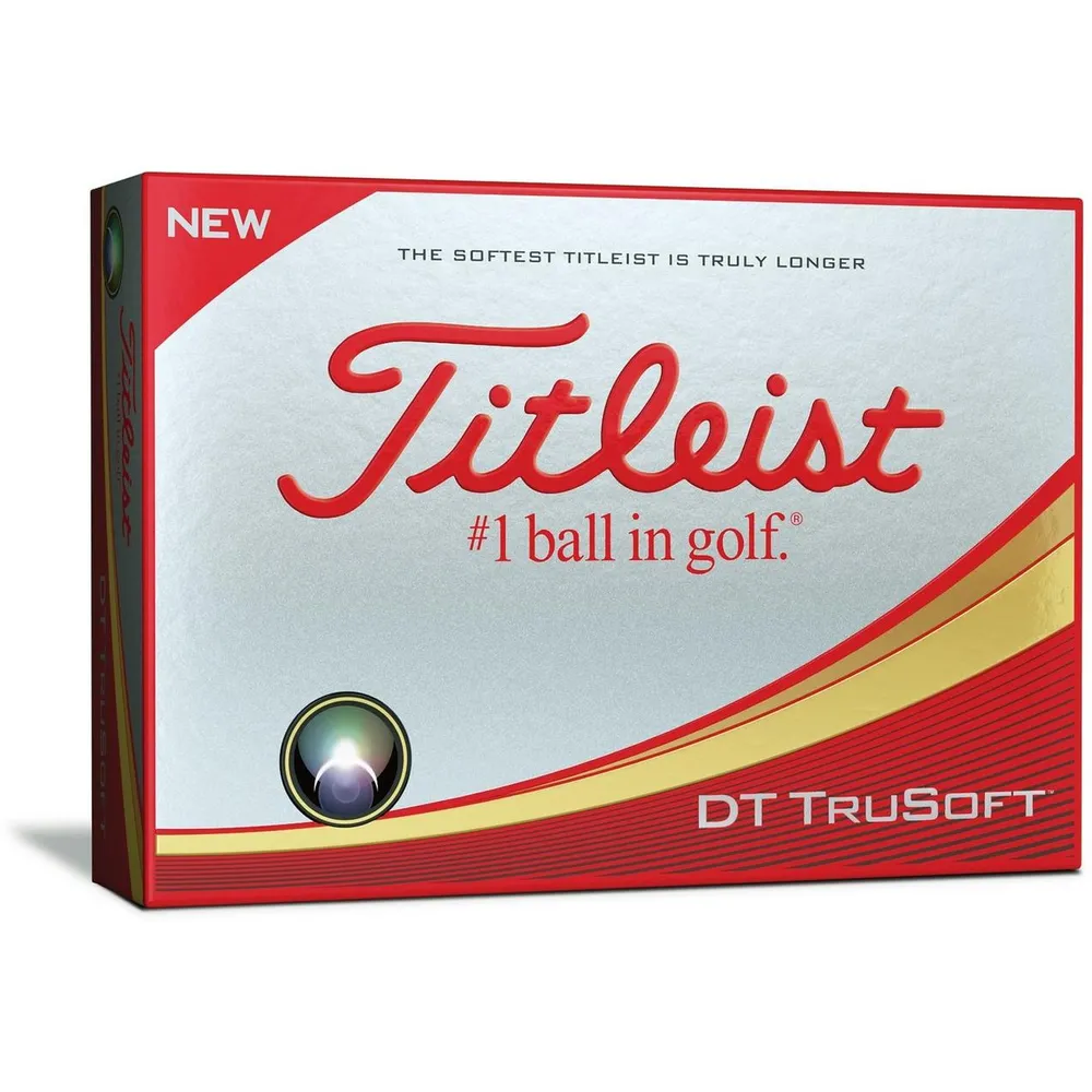 DT Trusoft Golf Balls - White