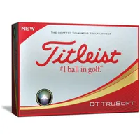 DT Trusoft Golf Balls - White