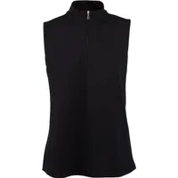 Women's Sleeveless Microdot Polo