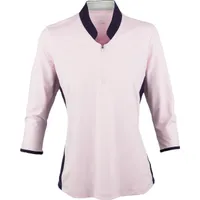 Womens 3/4 Sleeve Mock Top