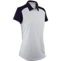 Women's Short Sleeve Solid Polo