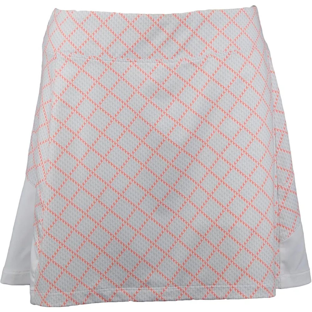 Women's Herringbone Check Print Skort