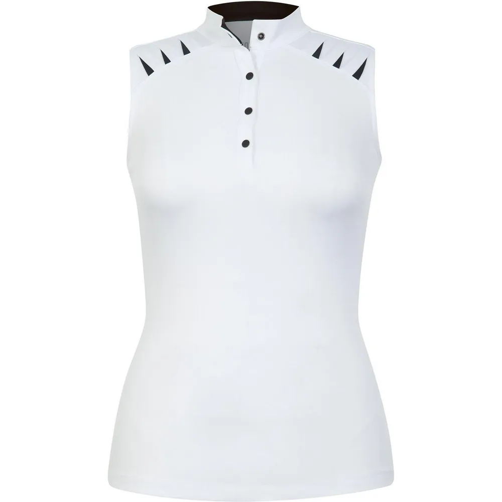 Womens Estrella Sleeveless Polo