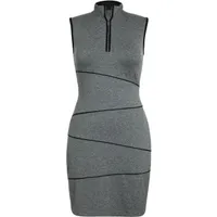 Women's Sleeveless Slate Heather Golf Dress