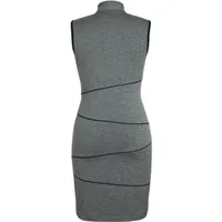 Women's Sleeveless Slate Heather Golf Dress