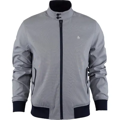 Men's Alpha Harrington Oxford Woven Jacket