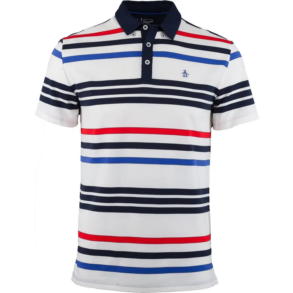 Men's The 78 Stripe Short Sleeve Polo