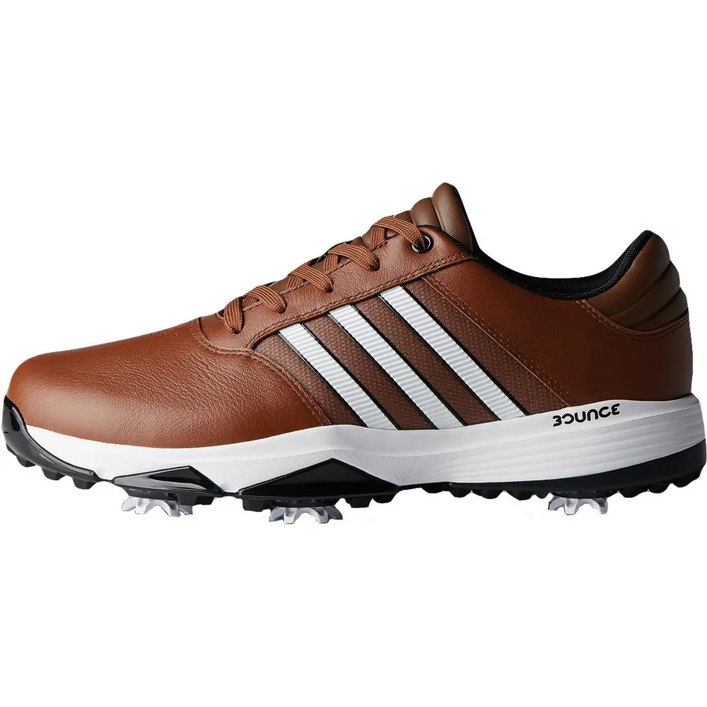 Mens 360 Bounce Spiked Golf Shoe - BRWN