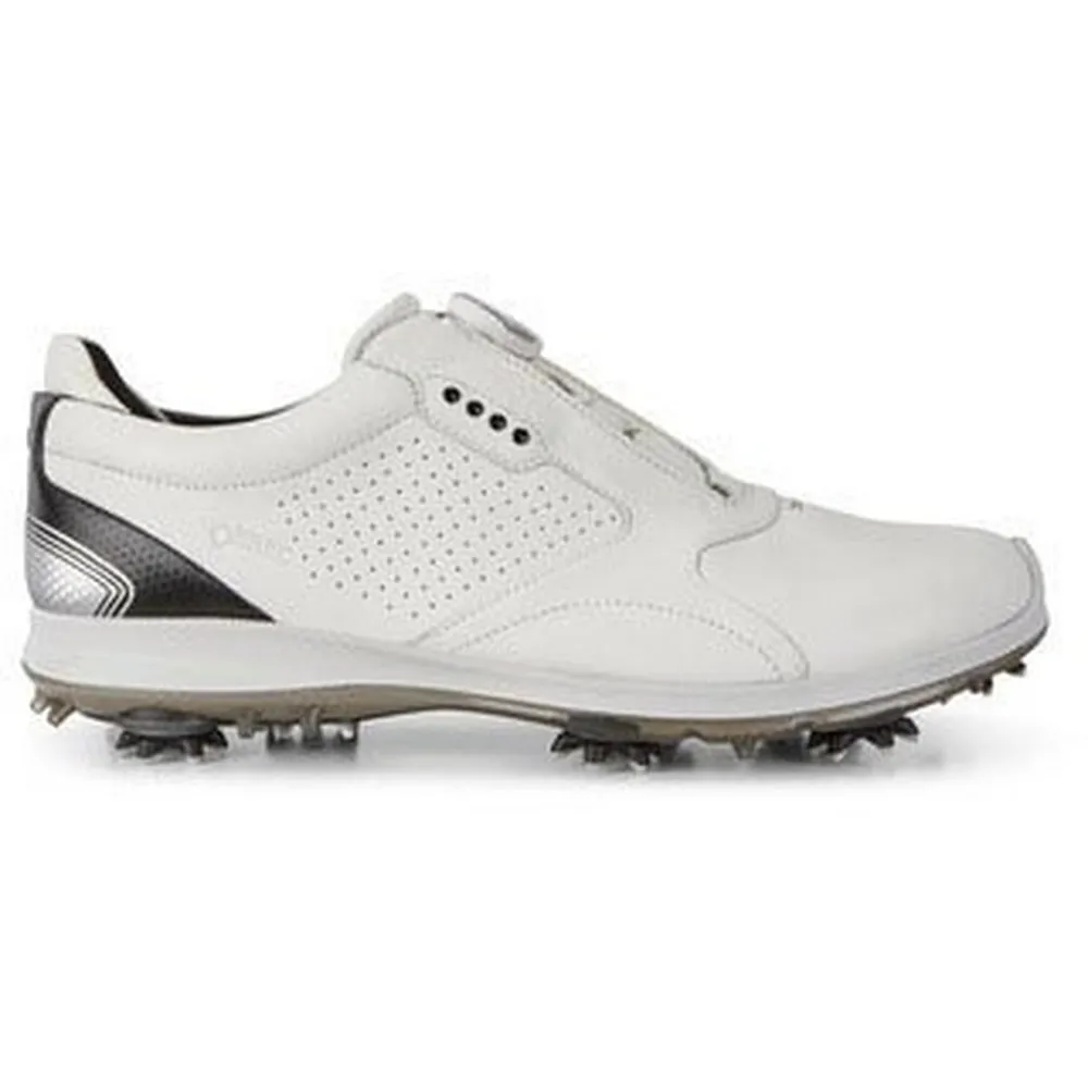 Mens 2018 Biom G2 Spiked Golf Shoe - WHT/BLK