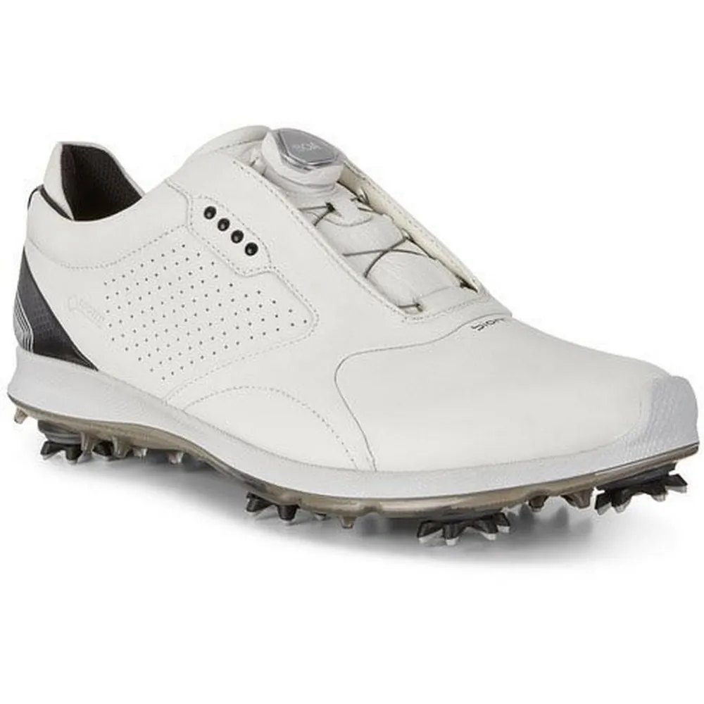 Mens 2018 Biom G2 Spiked Golf Shoe - WHT/BLK