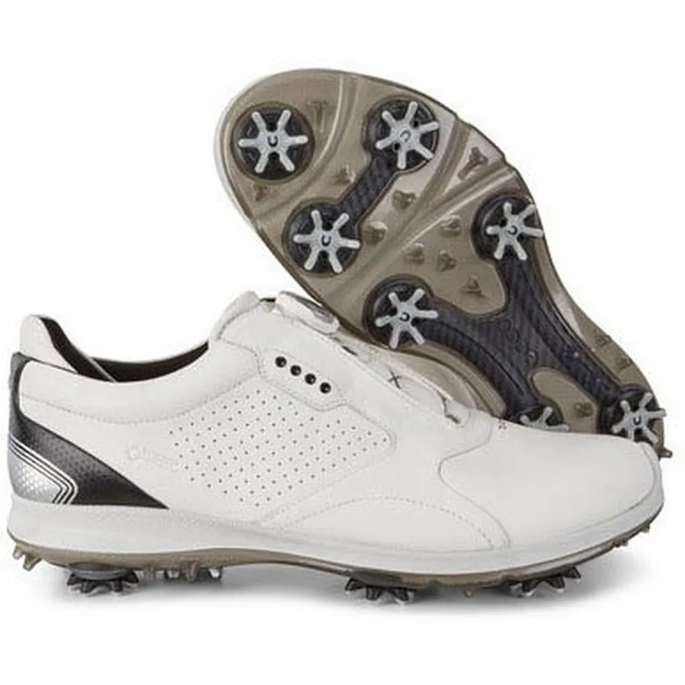Mens 2018 Biom G2 Spiked Golf Shoe - WHT/BLK
