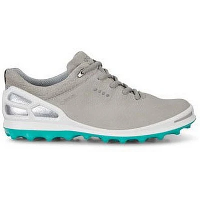 Womens Goretex Cage Pro Spikeless Golf Shoe - GRY/GRN