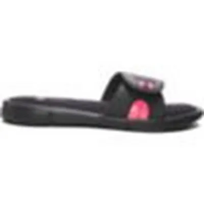 Womens Ignite VIII Slide Sandal - BLK/PNK