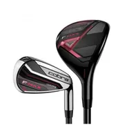 Women's F-MAX 5H, 6H, 7-PW, SW Combo Iron Set with Graphite Shafts