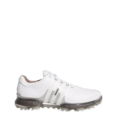 Men's Coloured Tour 360 Boost 2.0 Spiked Golf Shoe - WHT