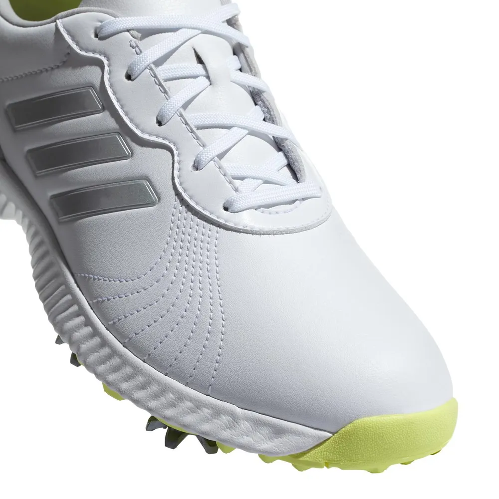 Women's Response Bounce Spiked Golf Shoe - WHT/SIL