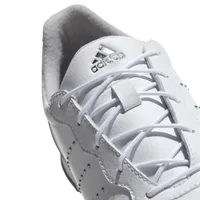 Women's Adipure Tour Spiked Golf Shoe - WHT/SIL