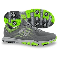 Men's Minimus Tour Spiked Golf Shoe - Dark Grey/Green