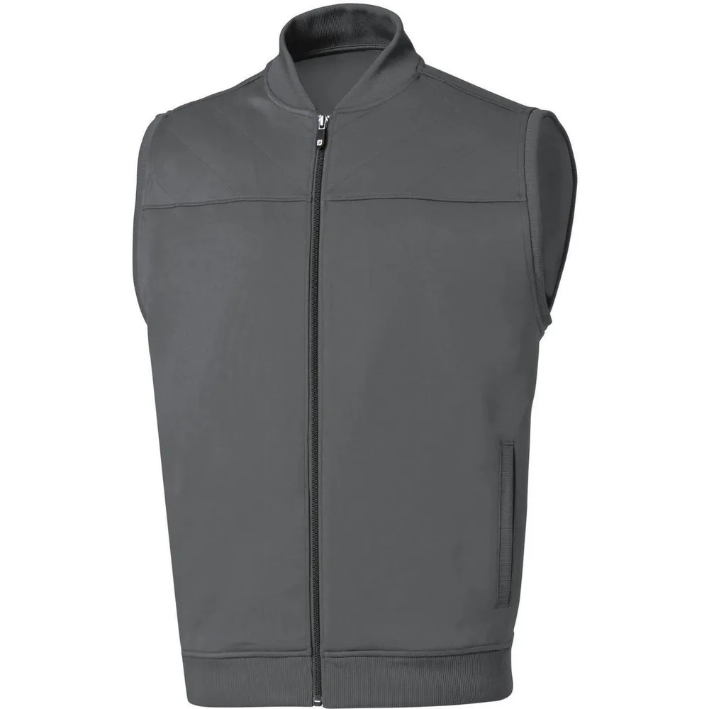 Men's Full Zip Knit Vest