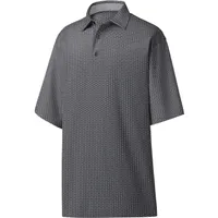 Men's Dot Geo Jacquard Short Sleeve Polo