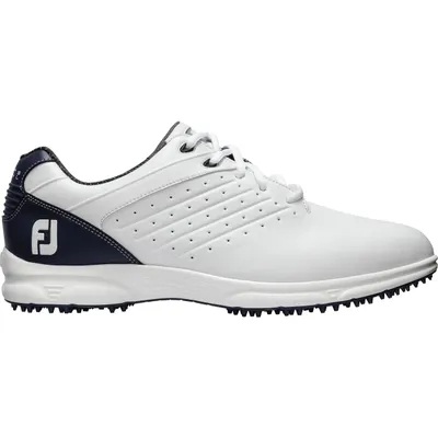 Men's Arc SL Spikeless Golf Shoe - WHT/NVY
