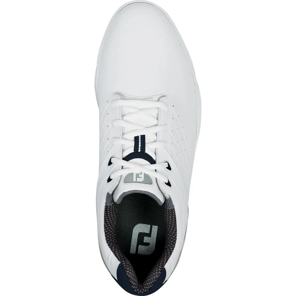 Men's Arc SL Spikeless Golf Shoe - WHT/NVY