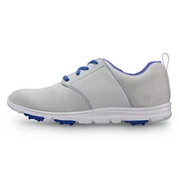 Women's Enjoy Spikeless Golf Shoe - LTGRY/BLU