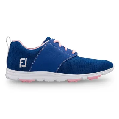 Women's Enjoy Spikeless Golf Shoe - BLU/PNK