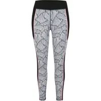 Women's Terry 27 Inch Inseam Activewear Printed Tights