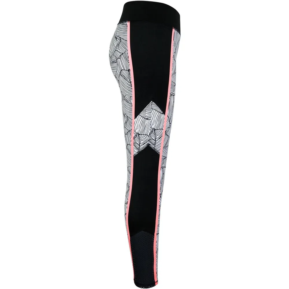 Women's Terry 27 Inch Inseam Activewear Printed Tights