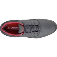 Men's Go Golf Pro V.3 Spiked Golf Shoe - DKGRY/RED