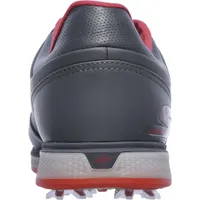 Men's Go Golf Pro V.3 Spiked Golf Shoe - DKGRY/RED
